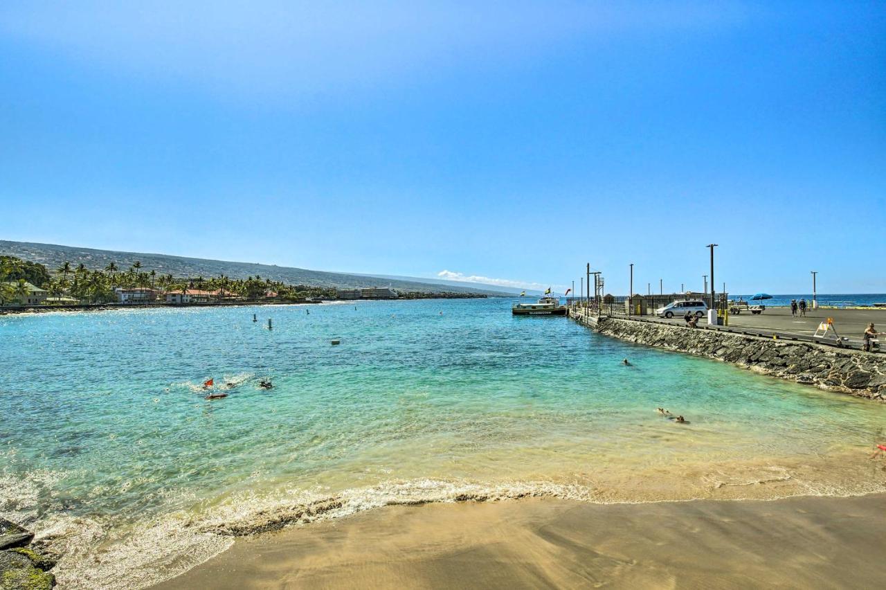 Breezy Condo With Screened Lanai In Kailua-Kona! Kültér fotó